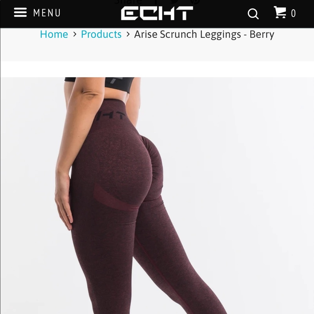 ECHT Arise Scrunch Leggings (S)